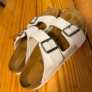 White Women's Birkenstock: Size 41